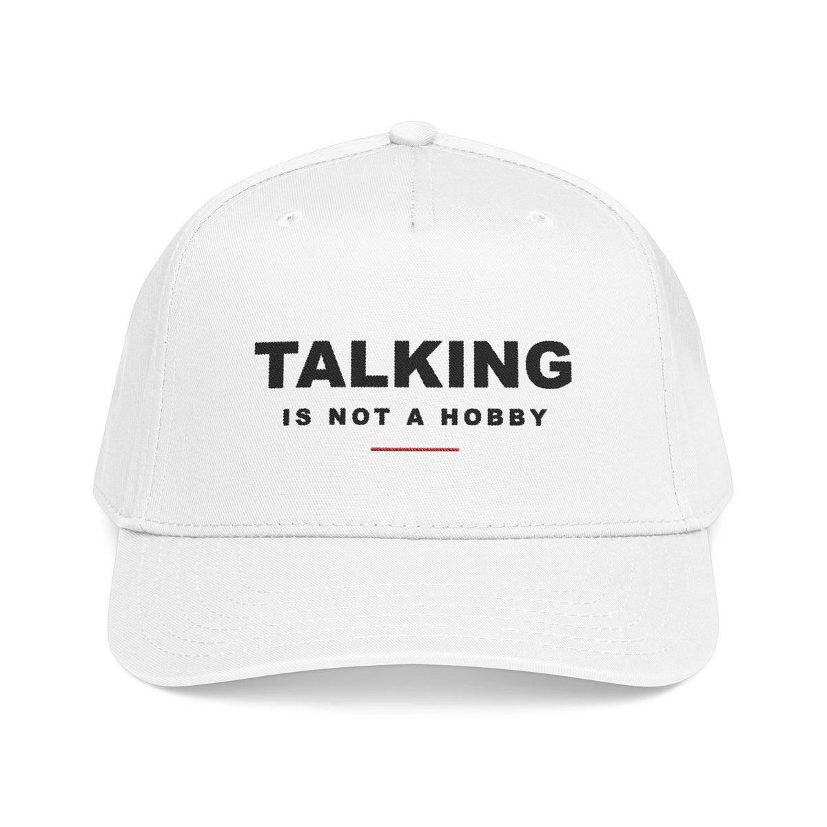 White Talking is Not a Hobby Mid Profile Cap
